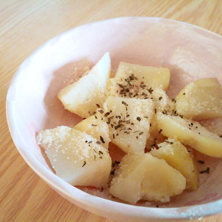 レンジで バジル風味の粉チーズポテト レシピ 作り方 By はじゃじゃ 楽天レシピ レンジで バジル風味の粉チーズポテト レシピ 作り方 By はじゃじゃ 楽天レシピ